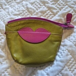 Leather ILI New York Small Bag With Inside Key Chain